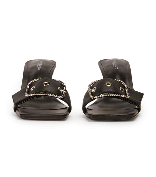 Tony Bianco Amy Black Nappa 6.5cm Event Heels Black | YMYGT27916
