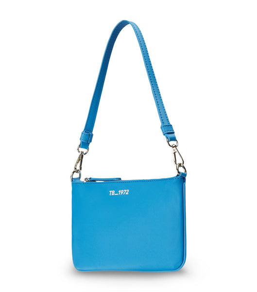Tony Bianco Banjo Blue Nylon Shoulder Bag Accessories Blue | MMYHR37256