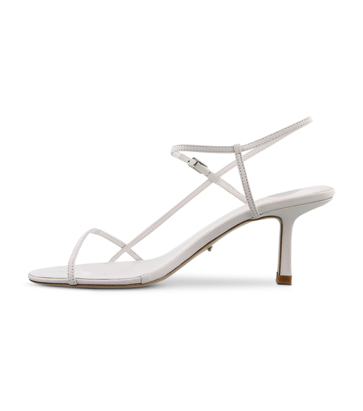 Tony Bianco Caprice White Kid 7cm Strappy Heels White | PMYQX23616