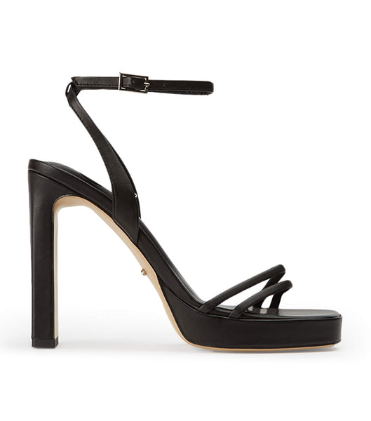 Tony Bianco Dandy Black Como 11.5cm Block Heels Black | ZMYMJ49071