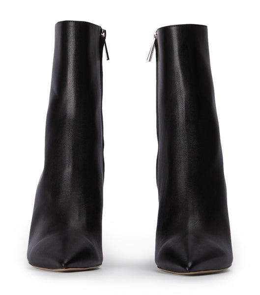 Tony Bianco Dasha Black Como 9.5cm Heeled Boots Black | MMYFT21746