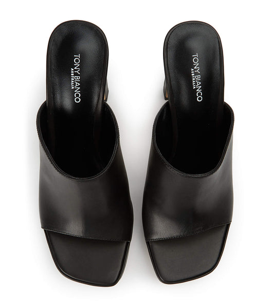 Tony Bianco Dover Black Como 11.5cm Platform Shoes Black | XMYBH58750