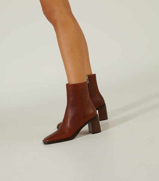 Tony Bianco Dream Cognac 7.5cm Ankle Boots Brown | MYDFL44891