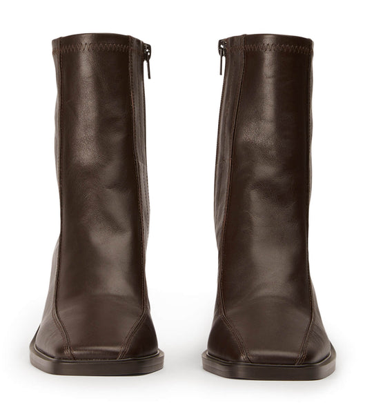 Tony Bianco Dusty Choc Como 7.5cm Ankle Boots Chocolate | MMYHR28549