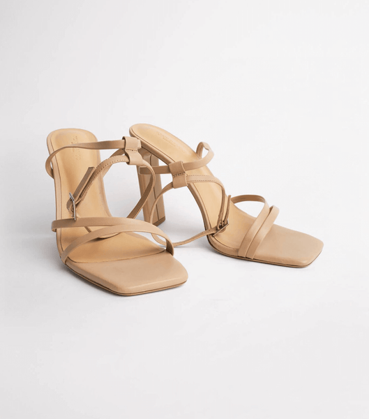 Tony Bianco Fiance Skin Sheep Nappa 11cm Event Heels Skin Color | FMYHY28605