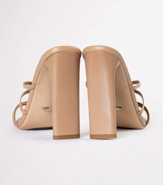 Tony Bianco Fior Skin Capretto 11cm Bridal Heels Skin Color | MYCVG44823