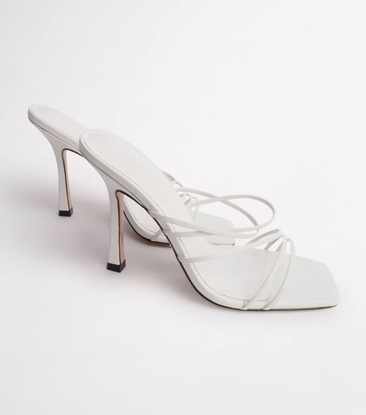 Tony Bianco Foxie White Kid 10.5cm Bridal Heels White | SMYNY99994
