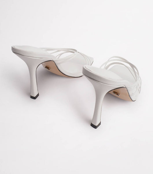 Tony Bianco Foxie White Kid 10.5cm Bridal Heels White | SMYNY99994