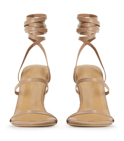 Tony Bianco Gabriella Skin Capretto 11cm Strappy Heels Skin Color | MYCIF48502