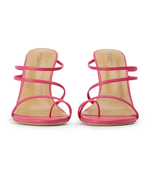 Tony Bianco Gaia Acid Pink 11cm Wedges Pink | MYNEJ80140