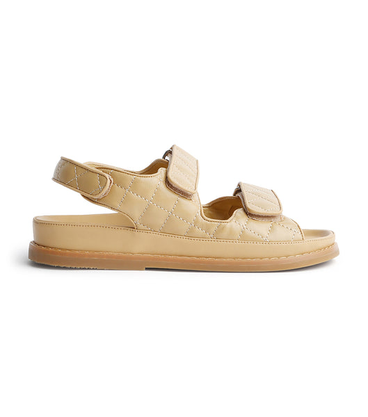 Tony Bianco Hiranni Honey Sheep Nappa 3.5cm Footbeds Orange | MYIIZ66086