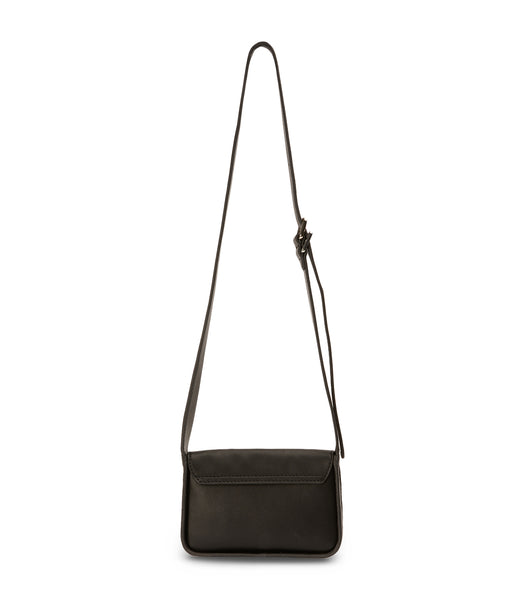 Tony Bianco Janey Black Leather Shoulder Bag Accessories Black | MYNZX93529
