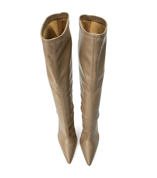 Tony Bianco Knight Piazza Venezia 9.5cm Heeled Boots Yellow | QMYWA81996
