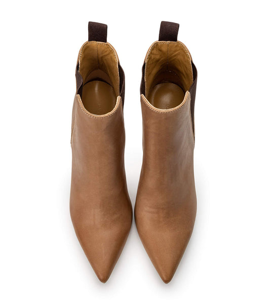 Tony Bianco Laken Caramel Diesel 10.3cm Ankle Boots Brown | PMYQX46623