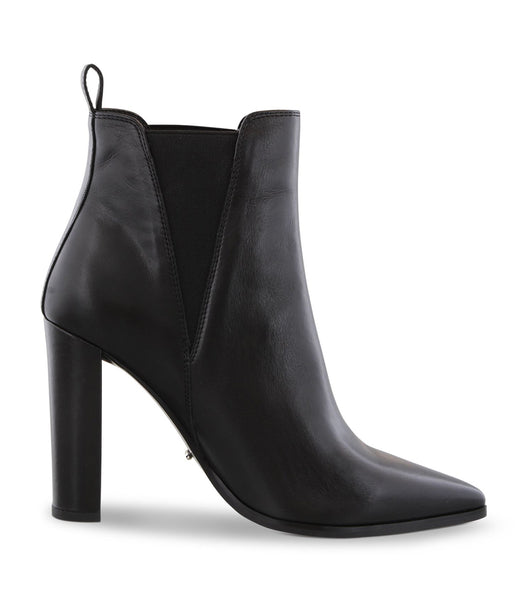Tony Bianco Leigh Black Como 10.3cm Heeled Boots Black | GMYUC29821