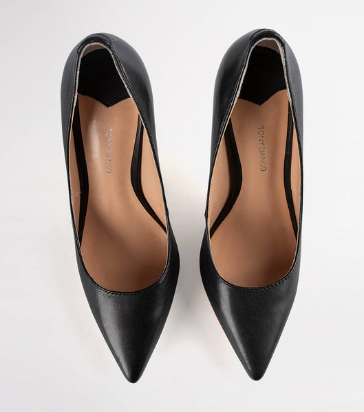 Tony Bianco Lotus Black Como 10.3cm Stiletto Heels Black | LMYTR86228