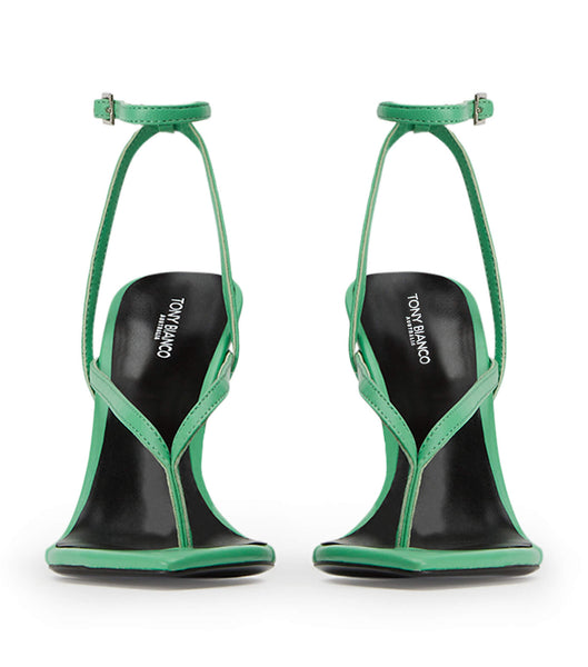 Tony Bianco Melina Acid Green 10.5cm Stiletto Heels Green | EMYHC29614
