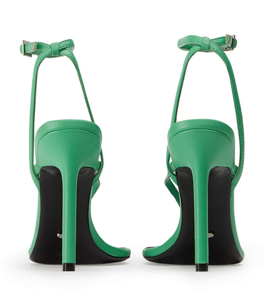 Tony Bianco Melina Acid Green 10.5cm Stiletto Heels Green | EMYHC29614