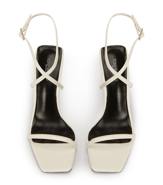 Tony Bianco Naxos White Patent 10.5cm Stiletto Heels White | MYQCS93903