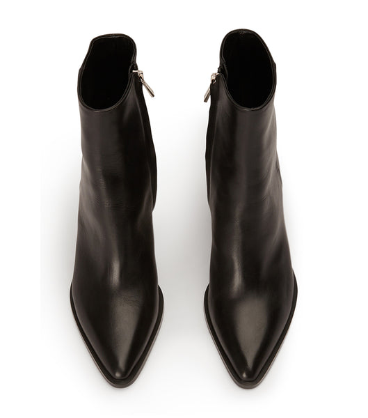 Tony Bianco Phoenix Black Como 7.5cm Ankle Boots Red / Black | XMYGW64070