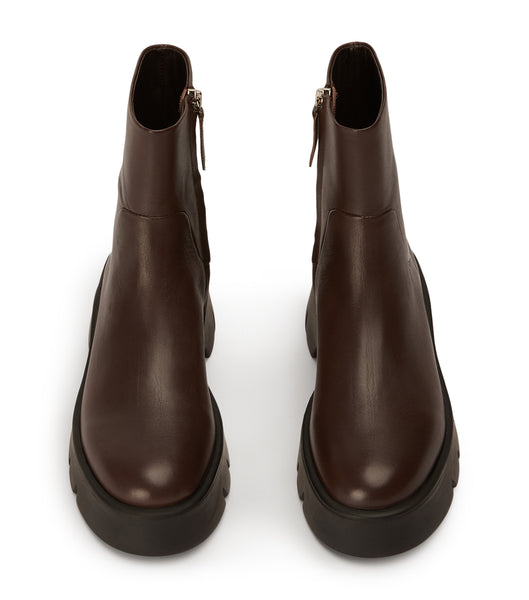 Tony Bianco Rumble Choc Como 5.5cm Combat Boots Chocolate | MYCIF25981