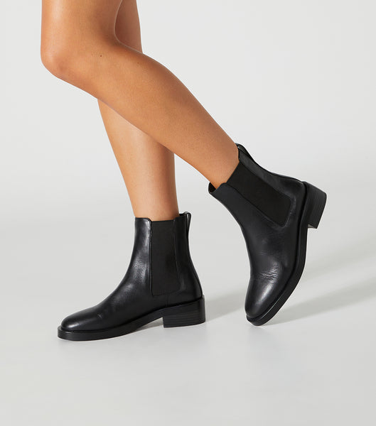 Tony Bianco Tango Black Como 4cm Ankle Boots Black | PMYER17523