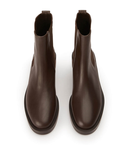 Tony Bianco Tango Choc Como 4cm Ankle Boots Chocolate | UMYND67854