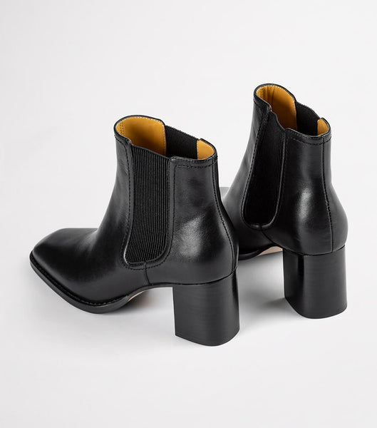 Tony Bianco Wager Black Como 6.5cm Ankle Boots Black | MYXMI97543
