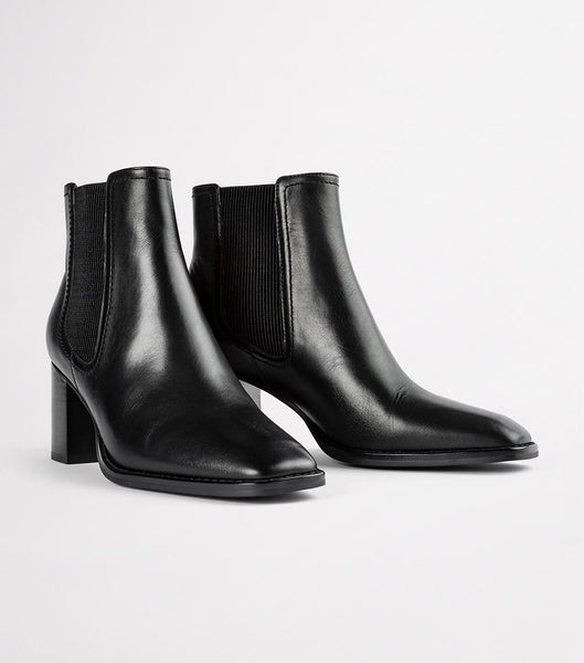 Tony Bianco Wager Black Como 6.5cm Ankle Boots Black | MYXMI97543