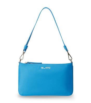 Tony Bianco Banjo Blue Nylon Shoulder Bag Accessories Blue | MMYHR37256