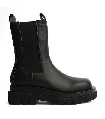 Tony Bianco Boxer Black Como 5.5cm Ankle Boots Black | MYEGJ23395