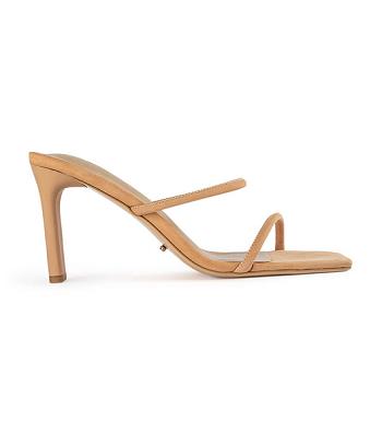 Tony Bianco Concord Skin Phoenix 8.5cm Strappy Heels Skin Color | TMYPQ63997