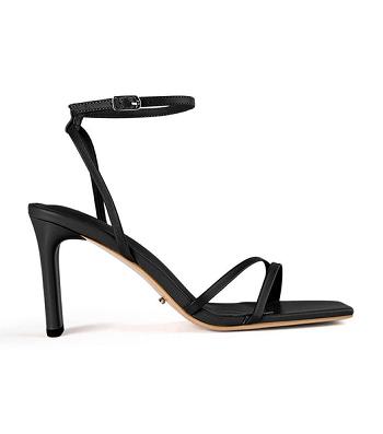 Tony Bianco Corso Black Nappa 8.5cm Event Heels Black | QMYUV76217