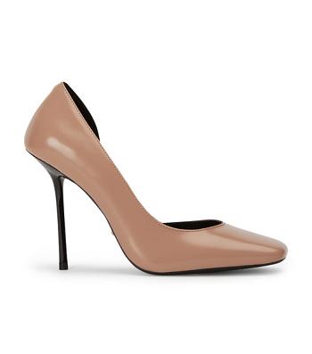 Tony Bianco Ramon Latte Hi Shine 10.5cm Event Heels Beige | MYJBT75888