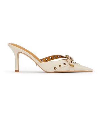 Tony Bianco Savoir Bone Venice 8cm Event Heels Beige | MYCVG34869