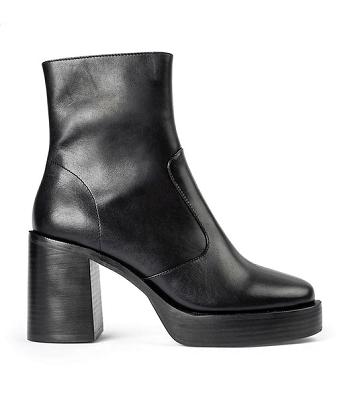 Tony Bianco Thunder Black Como 9cm Ankle Boots Black | AMYDF75167