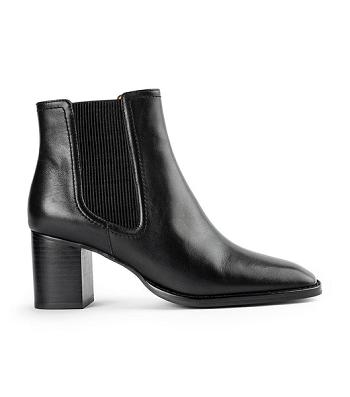 Tony Bianco Wager Black Como 6.5cm Ankle Boots Black | MYXMI97543